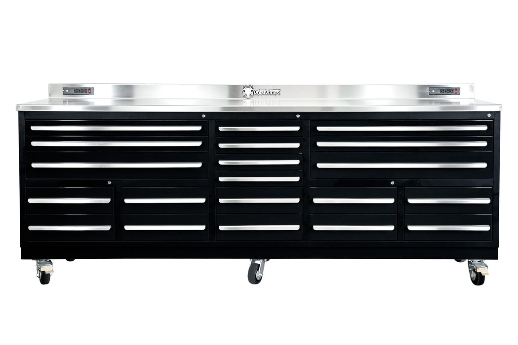 Dragonfire V1 Pro Series 20 Drawer 9FT Workbench