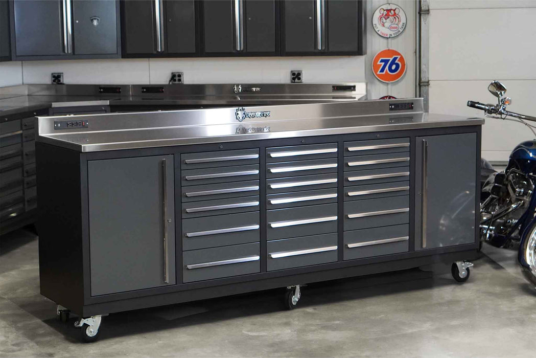 Dragonfire V1 Pro Series 18 Drawer 9FT Workbench