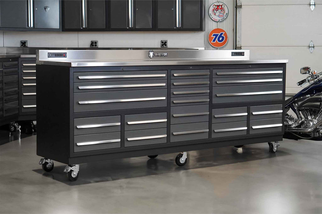 Dragonfire V1 Pro Series 20 Drawer 9FT Workbench