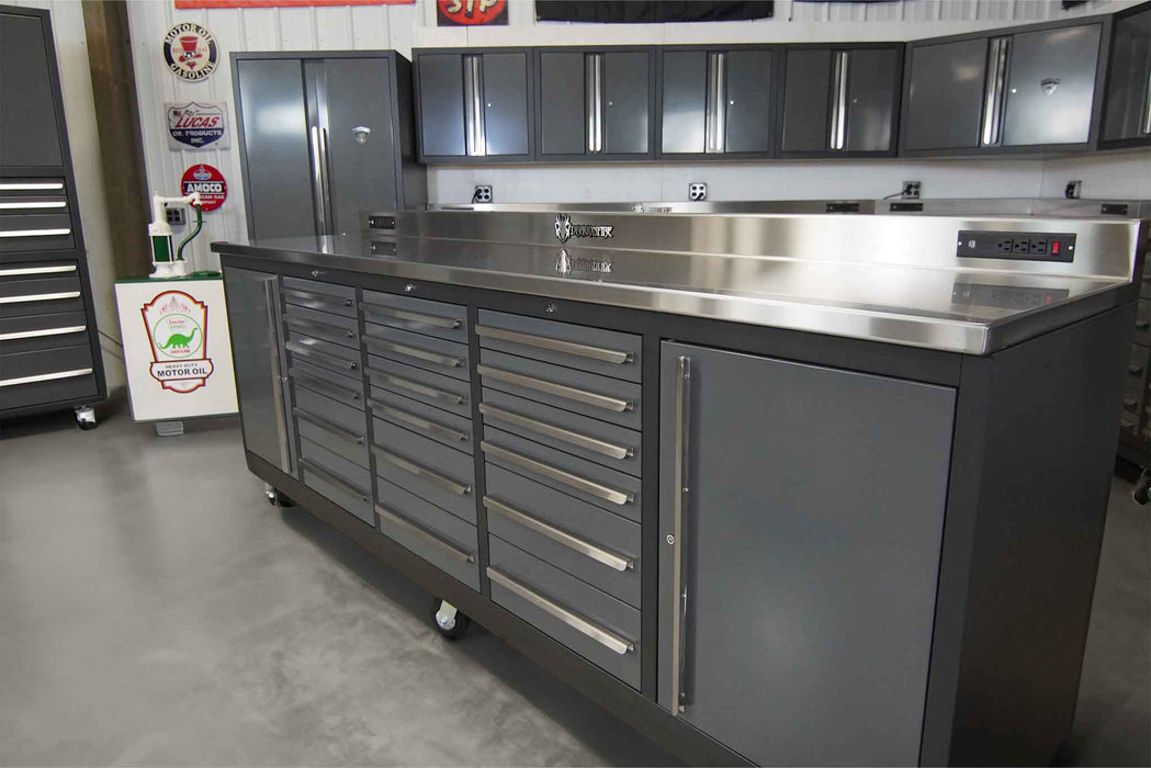 Dragonfire V1 Pro Series 18 Drawer 9FT Workbench