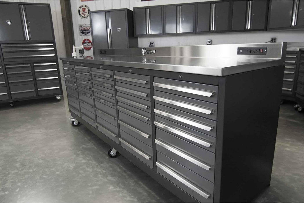 Dragonfire V1 Pro Series 30 Drawer 9FT Workbench
