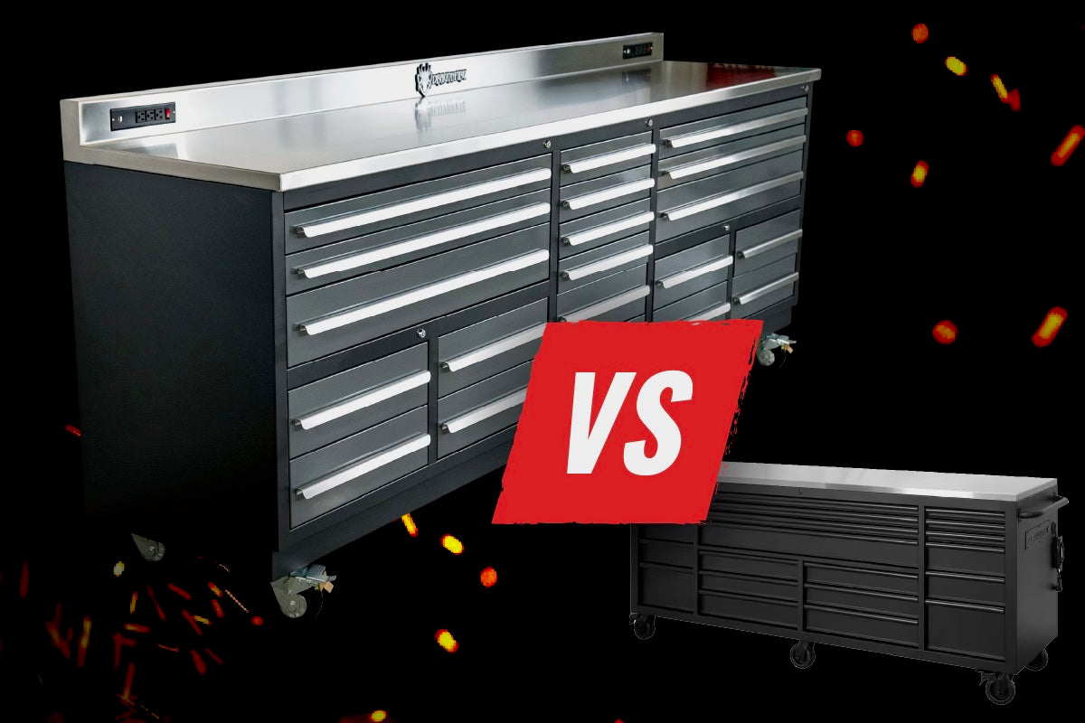 Heavy Duty Workbench with Tool Storage VS Tool Chest, Which is better?