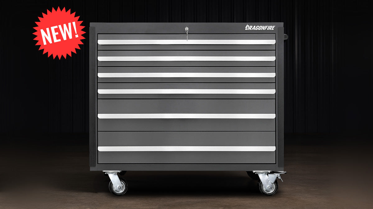 Introducing the Dragonfire Pro Series 6-Drawer Rolling Tool Cabinet