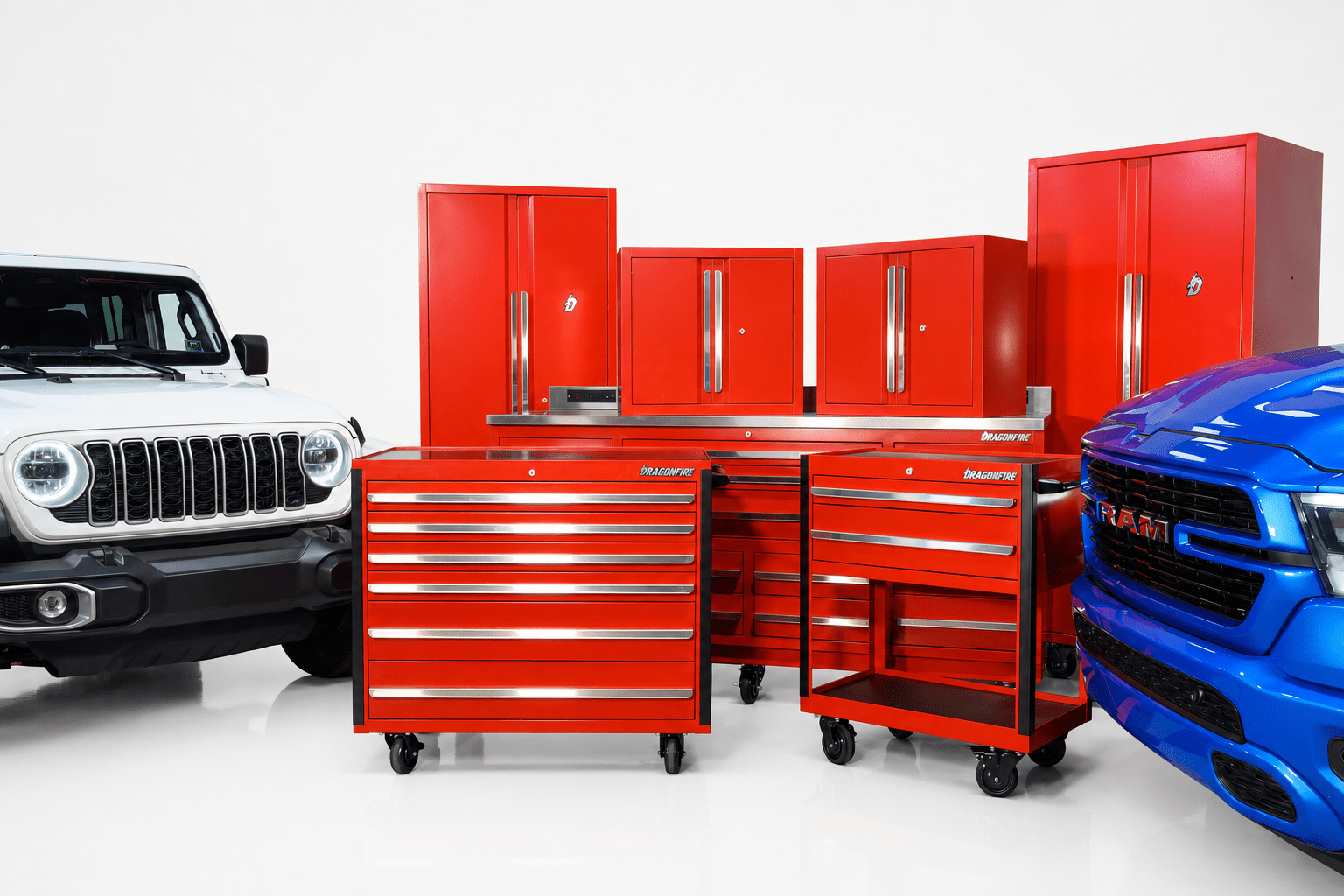 Fire Red: A New Finish for Our 10th Year - Dragonfire Tool Storage