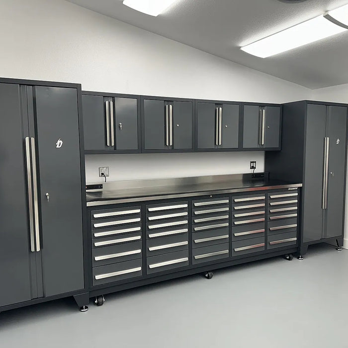 How High Should You Mount Wall Cabinets in a Garage or Workshop?