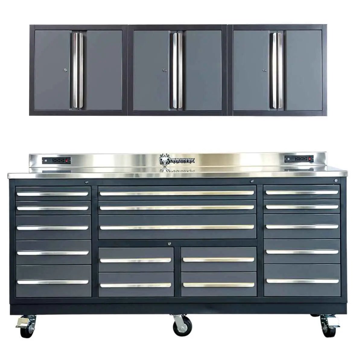 Tool Box Ranges 7FT Workbench / Toolbox combos with tool storage for garages and shops ...