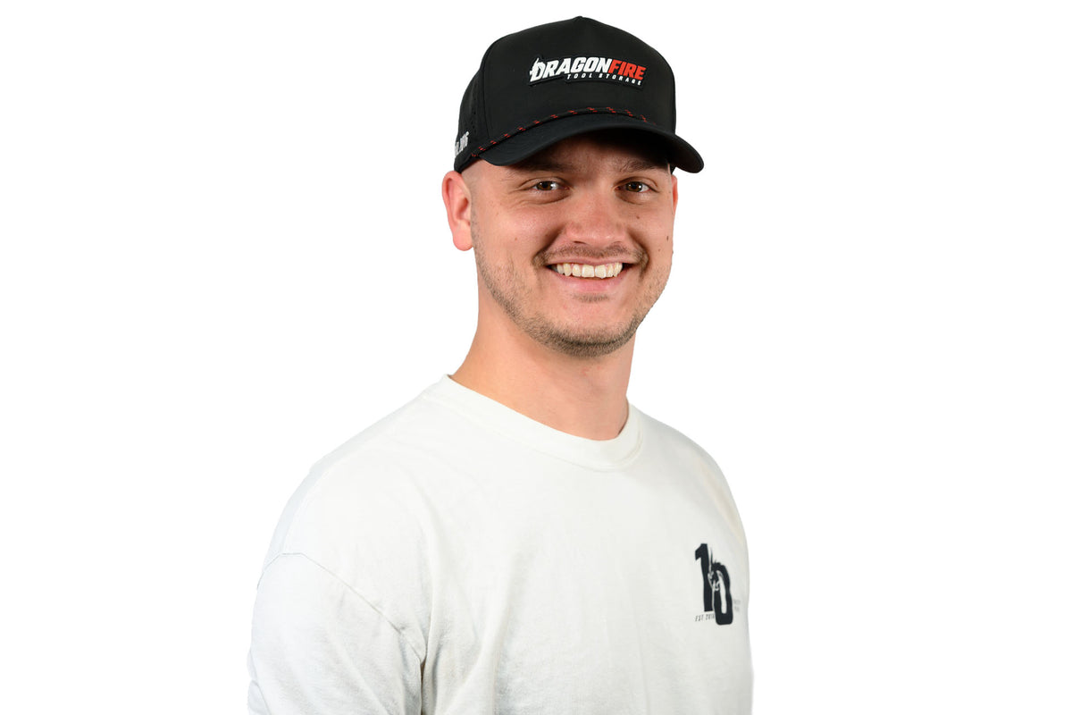 10 Year Anniversary Snapback Hat - Dragonfire Tool Storage