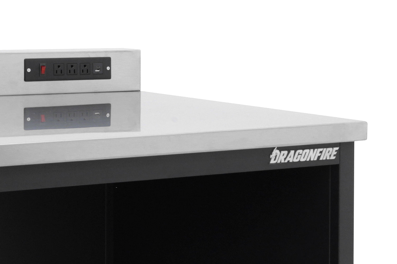 Stainless steel work surface
