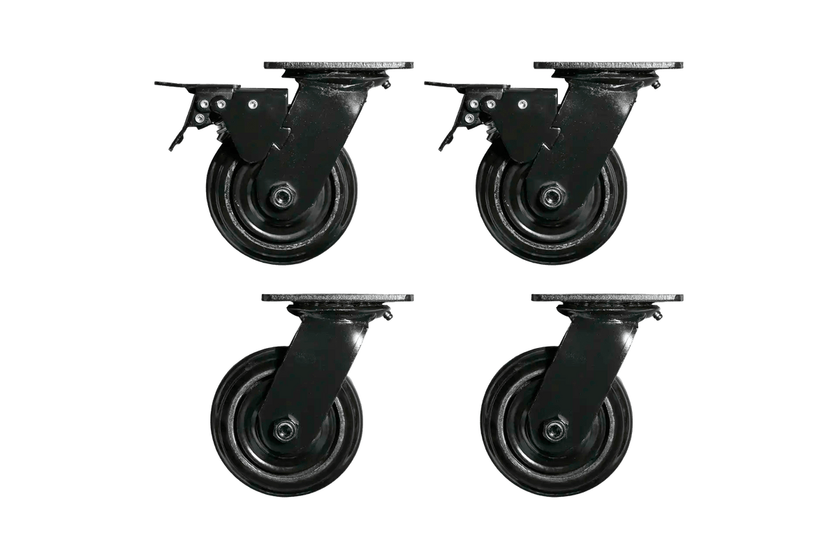 Heavy-Duty Casters (Set of 4) - Dragonfire Tool Storage