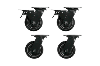 Heavy-Duty Casters (Set of 4) - Dragonfire Tool Storage