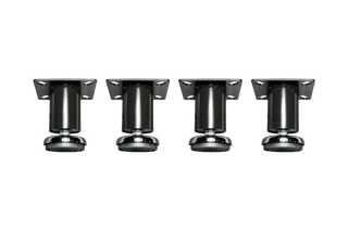 Heavy-Duty Low Profile Adjustable Leveling Feet (Set of 4) - Dragonfire Tool Storage