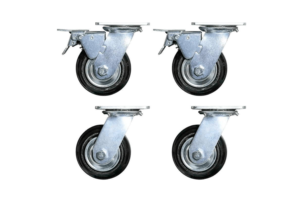 Heavy-Duty Casters (Set of 4) - Dragonfire Tool Storage