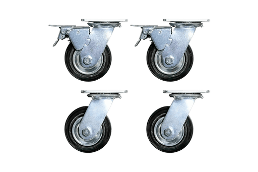 Heavy-Duty Casters (Set of 4) - Dragonfire Tool Storage