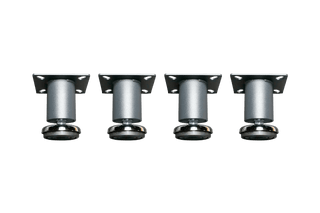 Heavy-Duty Low Profile Adjustable Leveling Feet (Set of 4) - Dragonfire Tool Storage