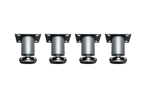 Heavy-Duty Low Profile Adjustable Leveling Feet (Set of 4) - Dragonfire Tool Storage
