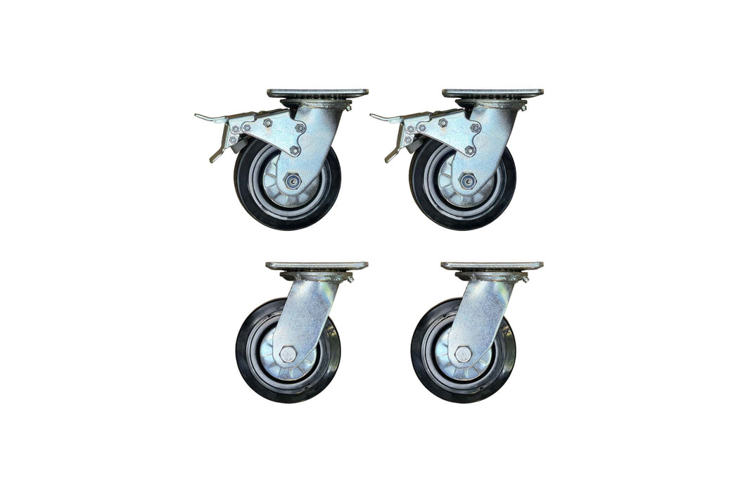 Heavy Duty Workbench Casters (Set of 4)