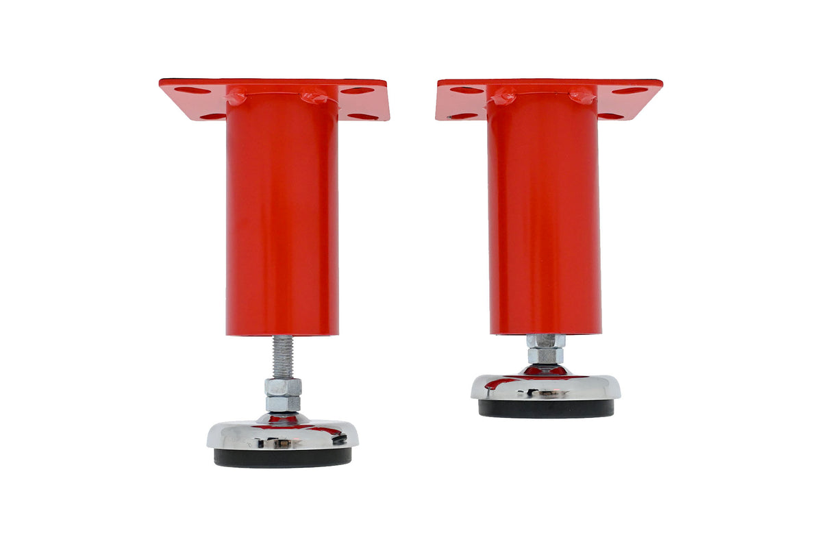 Heavy-Duty Adjustable Leveling Feet (Set of 4) - Dragonfire Tool Storage