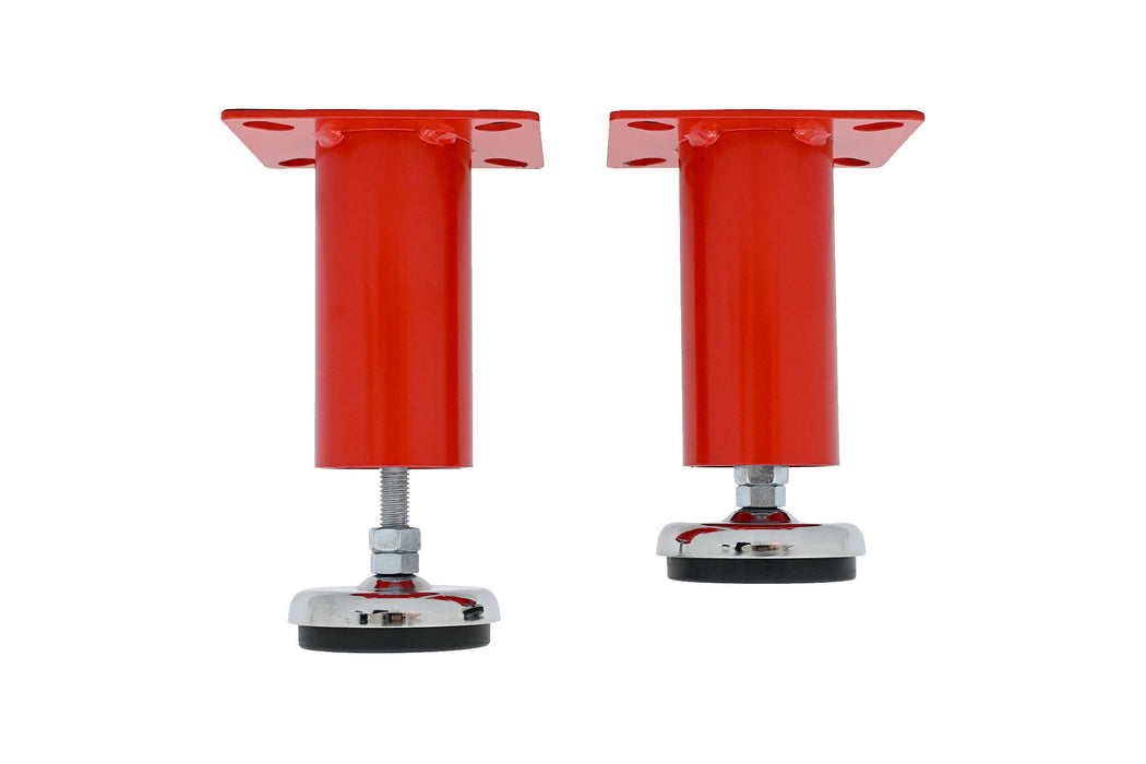 Heavy-Duty Adjustable Leveling Feet (Set of 4) - Dragonfire Tool Storage