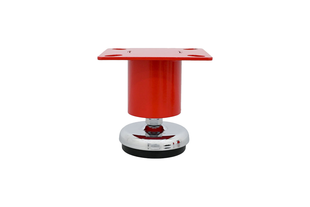 Heavy-Duty Low Profile Adjustable Leveling Feet (Set of 4) - Dragonfire Tool Storage