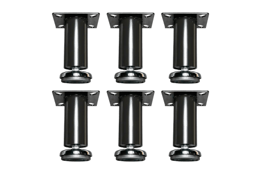 Heavy-Duty Adjustable Leveling Feet (Set of 6) - Dragonfire Tool Storage
