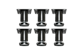 Heavy-Duty Low Profile Adjustable Leveling Feet (Set of 6) - Dragonfire Tool Storage