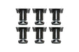 Heavy - Duty Low Profile Adjustable Leveling Feet (Set of 6) - Dragonfire Tool Storage