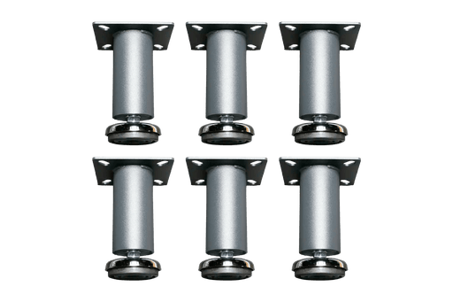Heavy-Duty Adjustable Leveling Feet (Set of 6) - Dragonfire Tool Storage