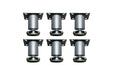Heavy - Duty Low Profile Adjustable Leveling Feet (Set of 6) - Dragonfire Tool Storage