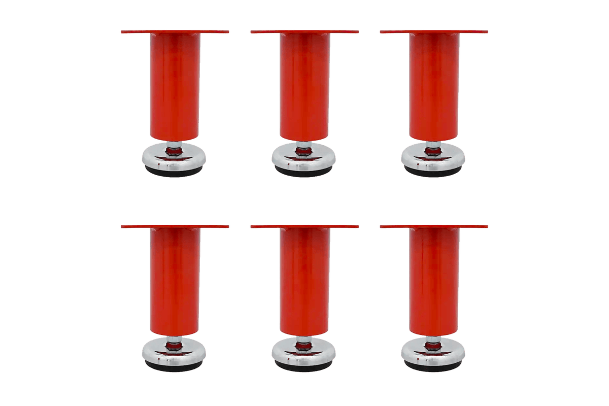 Heavy-Duty Adjustable Leveling Feet (Set of 6) - Dragonfire Tool Storage