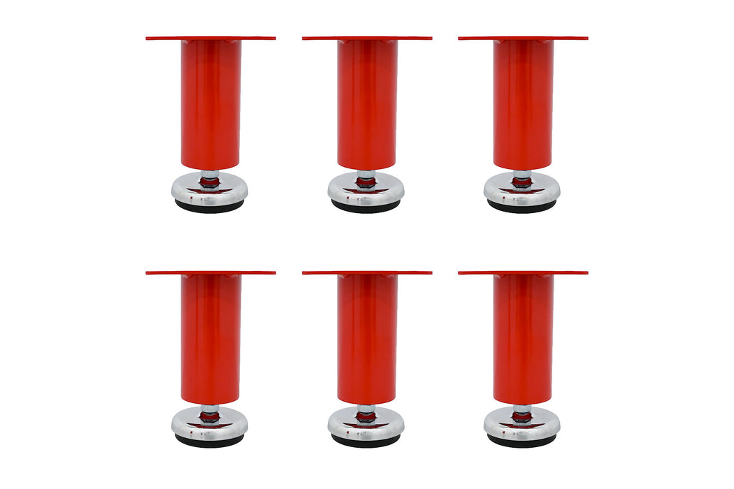 Heavy-Duty Adjustable Leveling Feet (Set of 6) - Dragonfire Tool Storage
