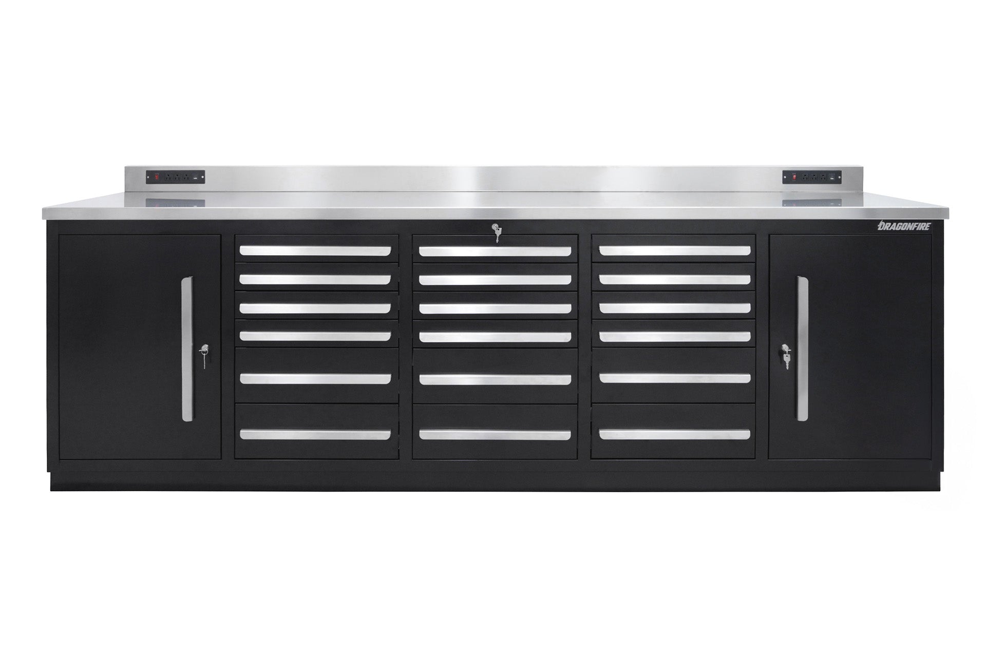 Pro Series 18 Drawer 9FT Workbench — Dragonfire Tool Storage