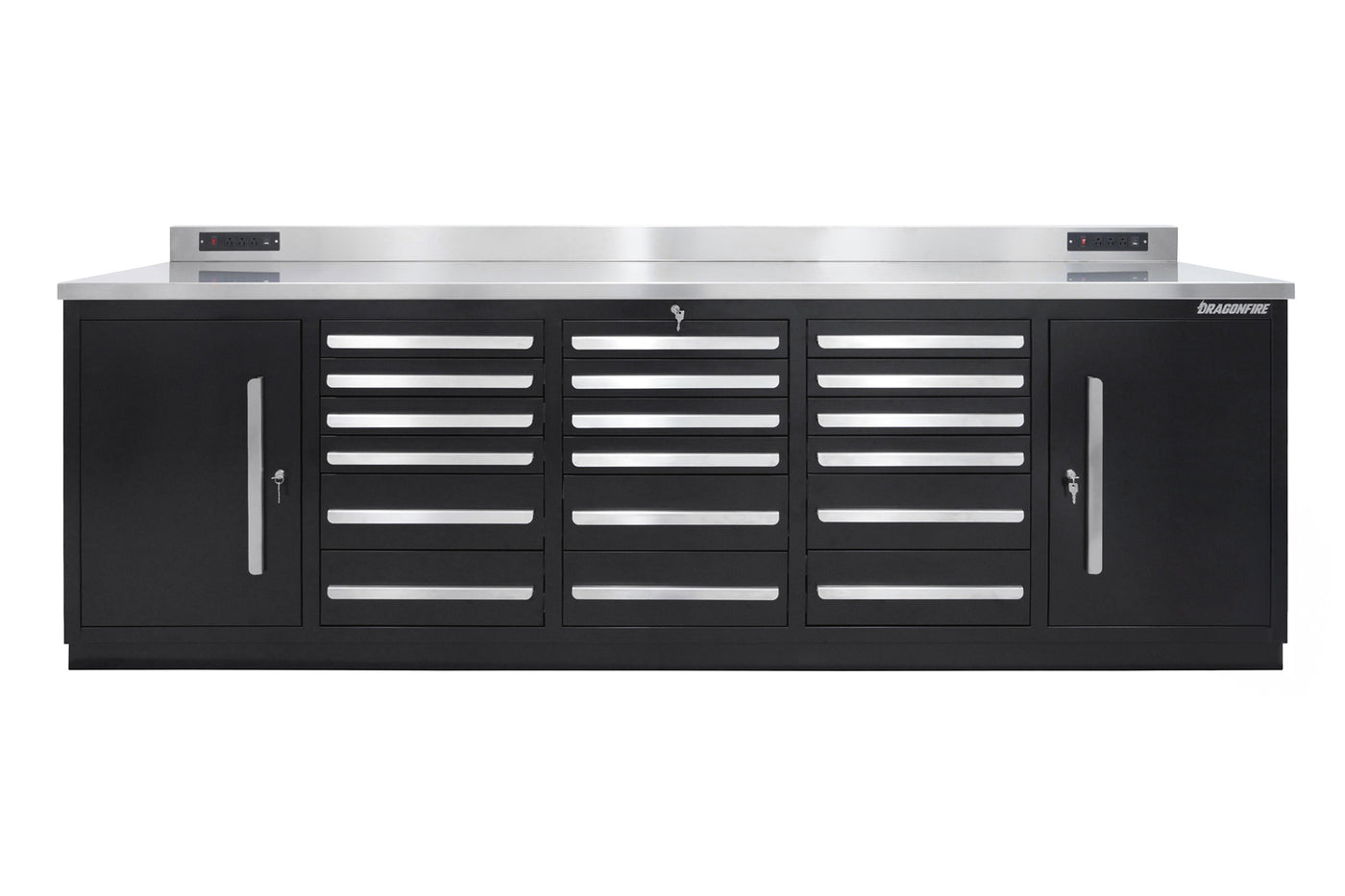Pro Series 18 Drawer 9FT Workbench - Dragonfire Tool Storage