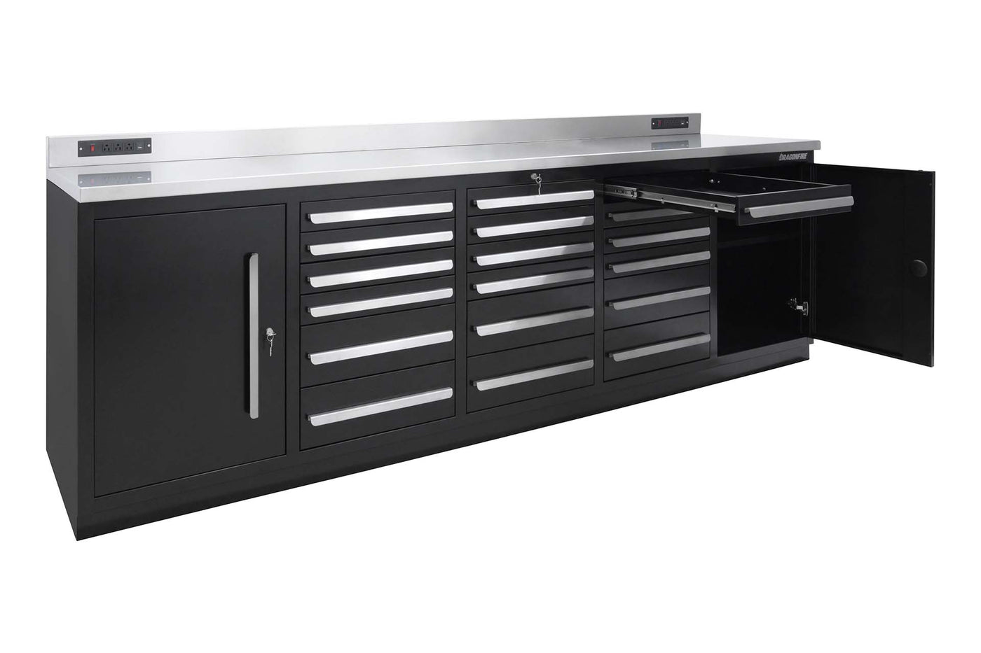 Pro Series 18 Drawer 9FT Workbench - Dragonfire Tool Storage