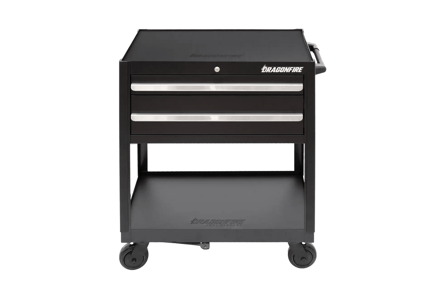 Pro Series 2 Drawer Open Bottom Tool Cart - Dragonfire Tool Storage