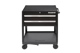 Pro Series 2 Drawer Open Bottom Tool Cart - Dragonfire Tool Storage