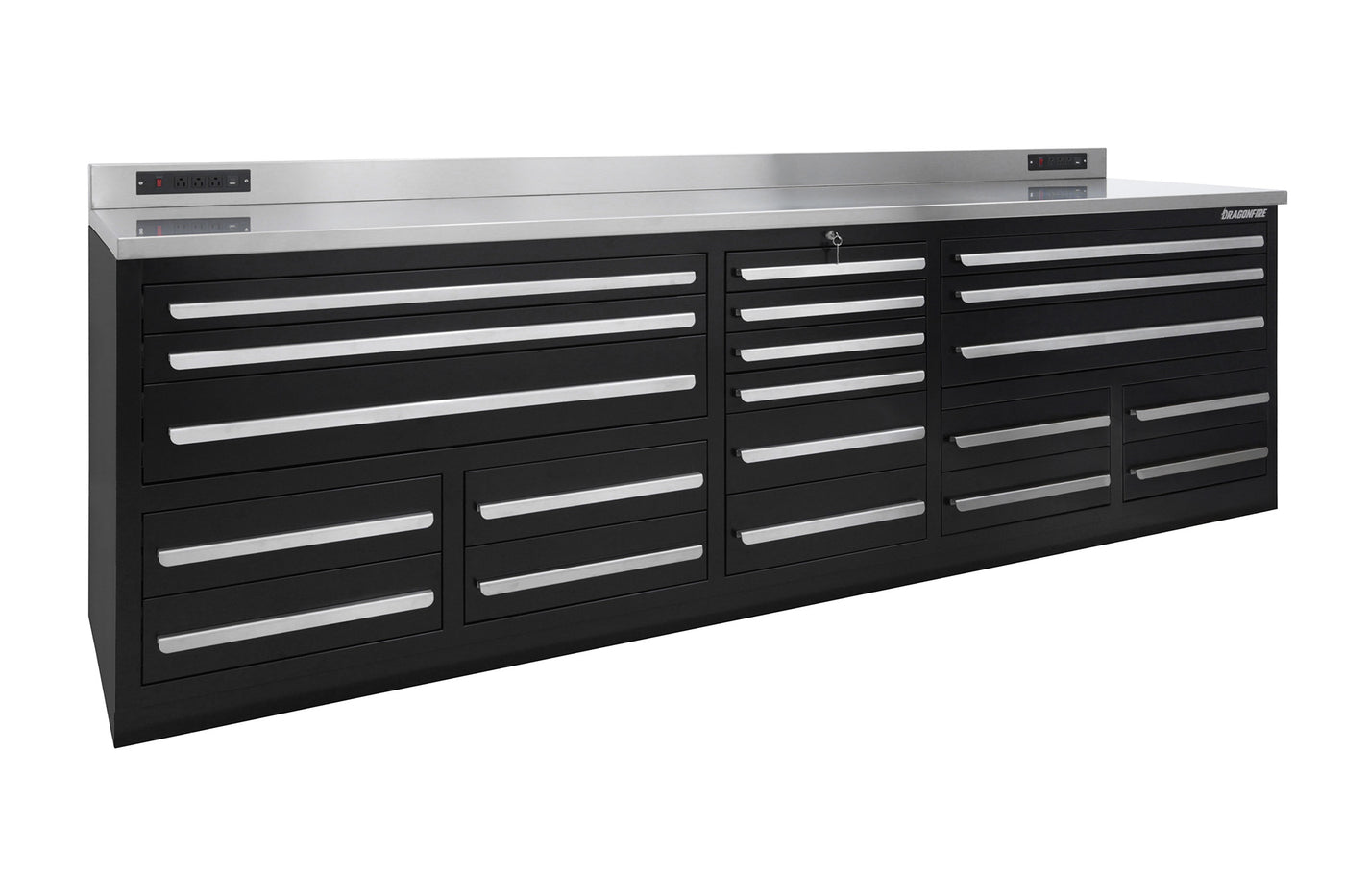 Pro Series 20 Drawer 9FT Workbench - Dragonfire Tool Storage