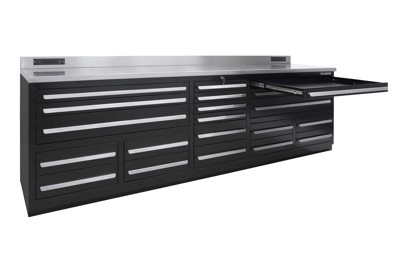Pro Series 20 Drawer 9FT Workbench - Dragonfire Tool Storage
