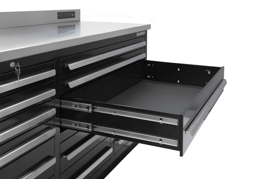 Dragonfire 20 Drawer Pro Series 9FT Workbench