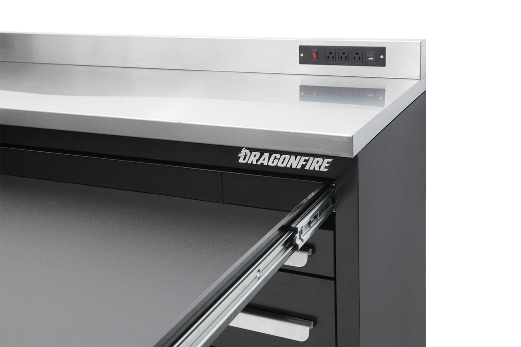 Dragonfire 20 Drawer Pro Series 9FT Workbench