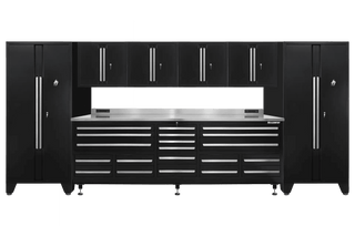 Pro Series 20 Drawer Workbench Package - Workbench, Wall Cabinets & Locker Cabinets - Dragonfire Tool Storage