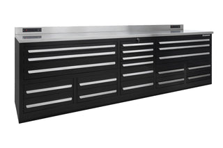 Pro Series 20 Drawer Workbench Package - Workbench, Wall Cabinets & Locker Cabinets - Dragonfire Tool Storage