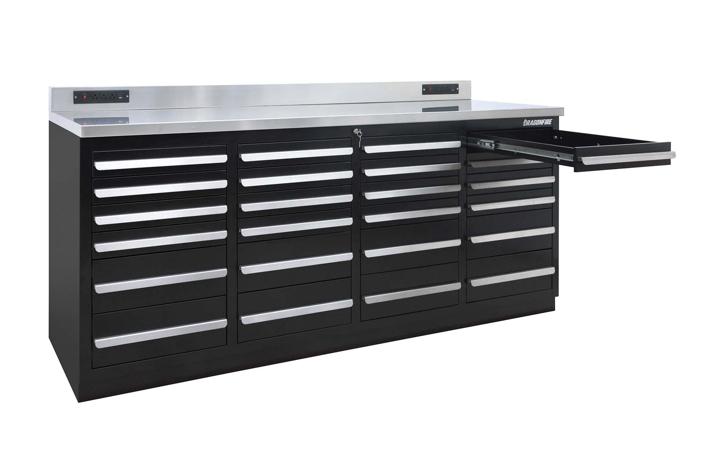 Pro Series 24 Drawer 7FT Workbench - Dragonfire Tool Storage