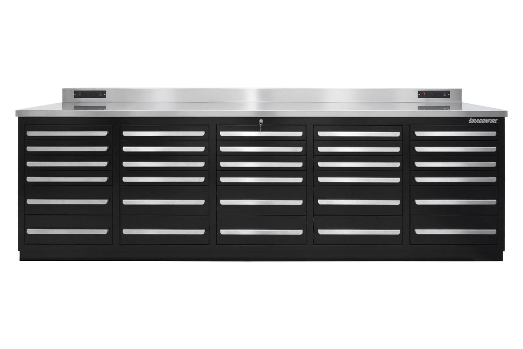 Dragonfire 30 Drawer Pro Series 9FT Workbench
