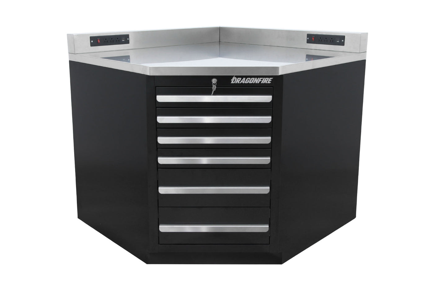 Dragonfire Pro Series Lower Corner Cabinet - Dragonfire Tool Storage