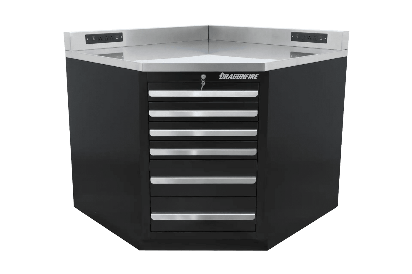 Dragonfire Pro Series Lower Corner Cabinet - Dragonfire Tool Storage
