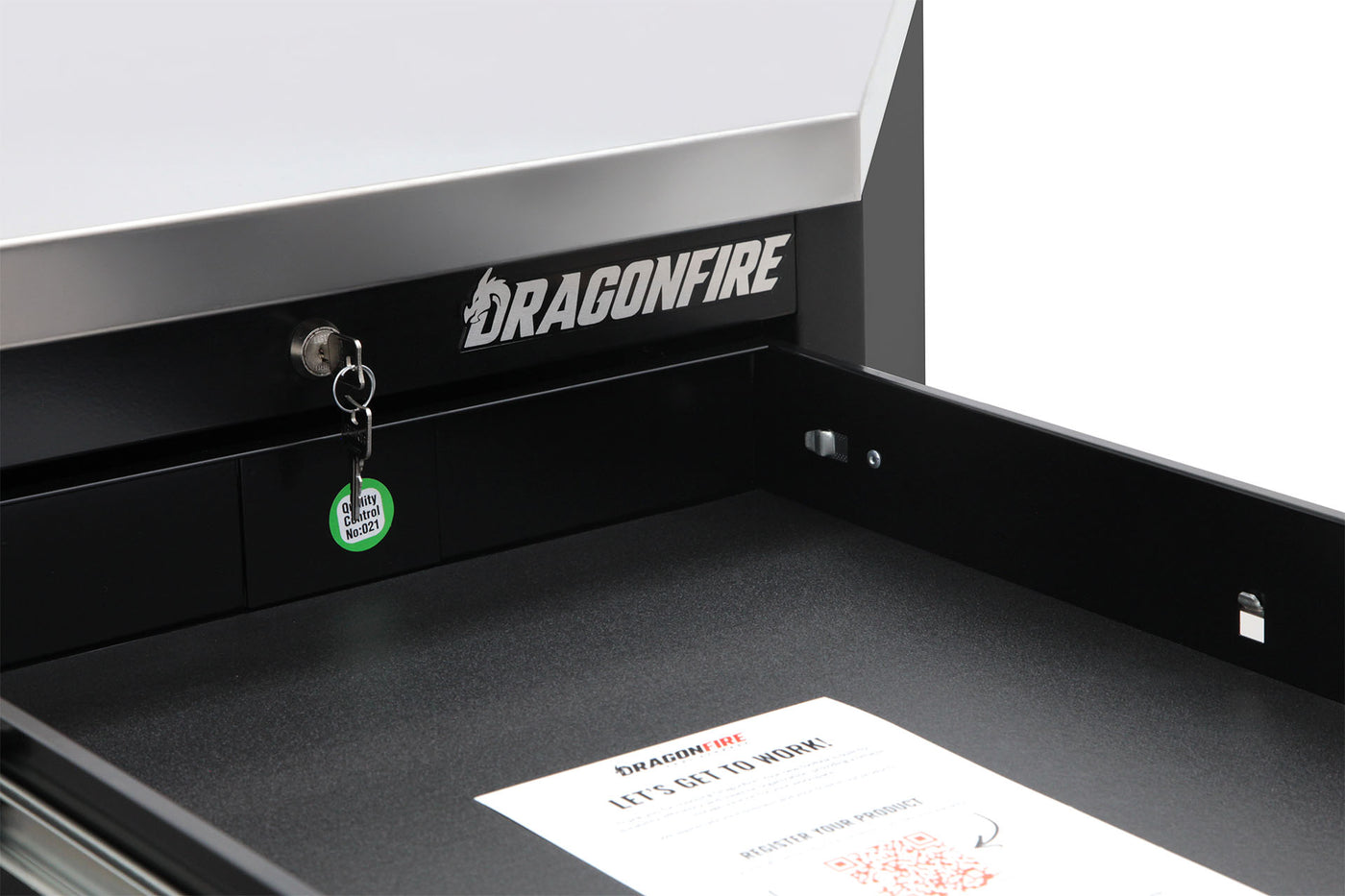 Dragonfire Pro Series Lower Corner Cabinet - Dragonfire Tool Storage