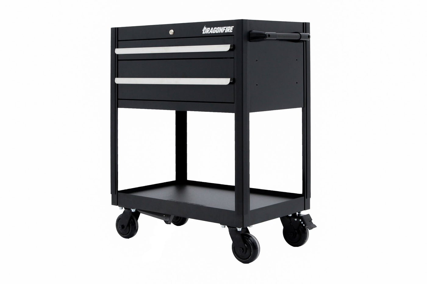 Pro Series 2 Drawer Open Bottom Tool Cart - Dragonfire Tool Storage