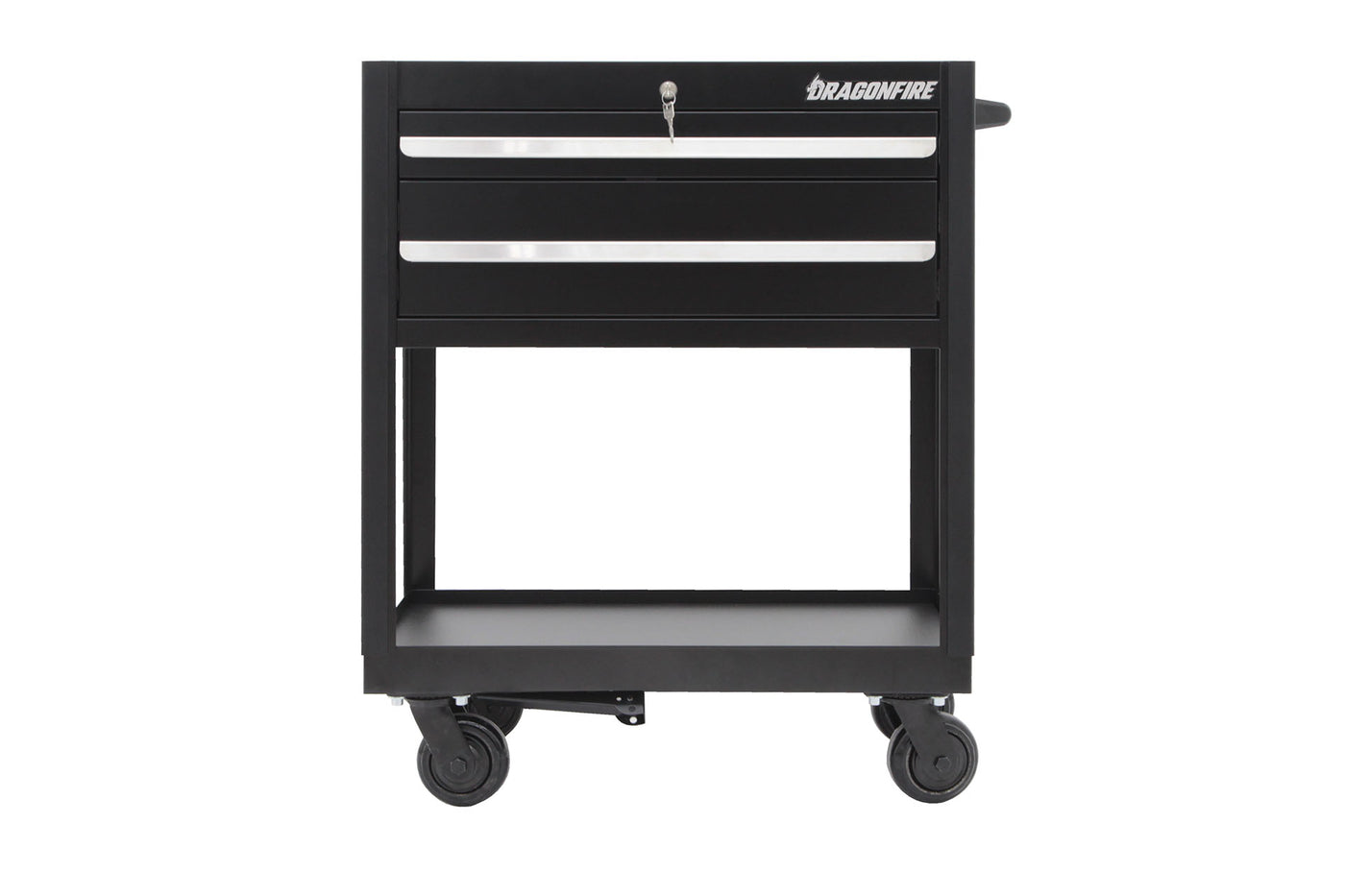 Pro Series 2 Drawer Open Bottom Tool Cart - Dragonfire Tool Storage