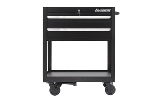 Pro Series 2 Drawer Open Bottom Tool Cart - Dragonfire Tool Storage