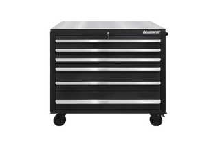 Pro Series 6 Drawer 43-1/2" Rolling Tool Cabinet - Dragonfire Tool Storage